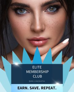 Elite Membership Club at E Med Spa to show how much we value and love our clients that is why we are the best Medical Spa in San Diego.
